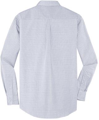 Plaid Pattern Easy Care Shirt