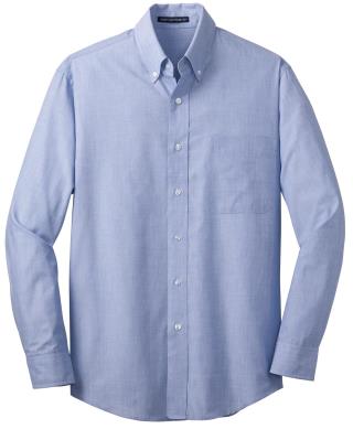 S640 - Men's Crosshatch Easy Care Shirt